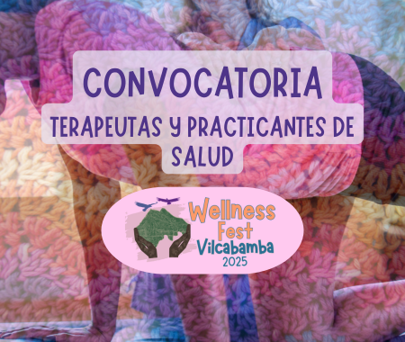 Convocatoria terapeutas y practicantes de salud